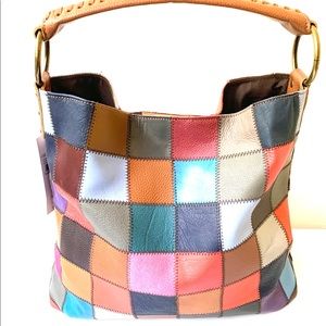 NWT Patchwork Handbag by KOOBA